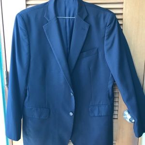 Stafford Black Men Suit